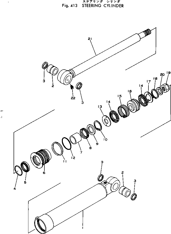 PACKING,PISTON (\2\707-42-10011) KOMATSU