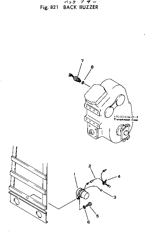 BACK BUZZER KIT 385-10262591 KOMATSU