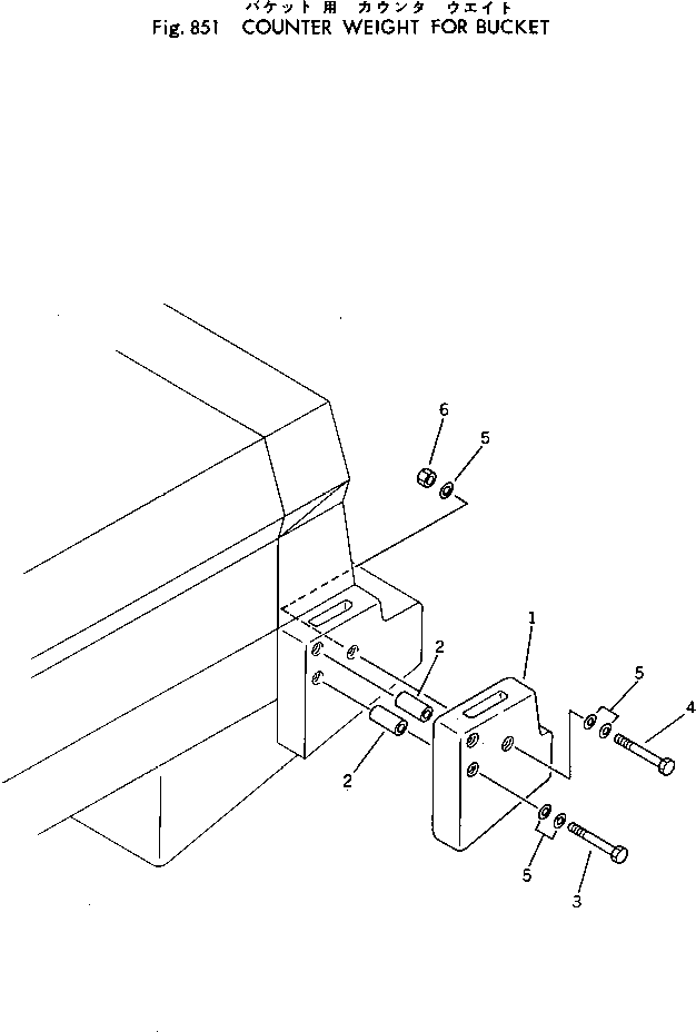 COUNTER WEIGHT KIT 385-10277901 KOMATSU