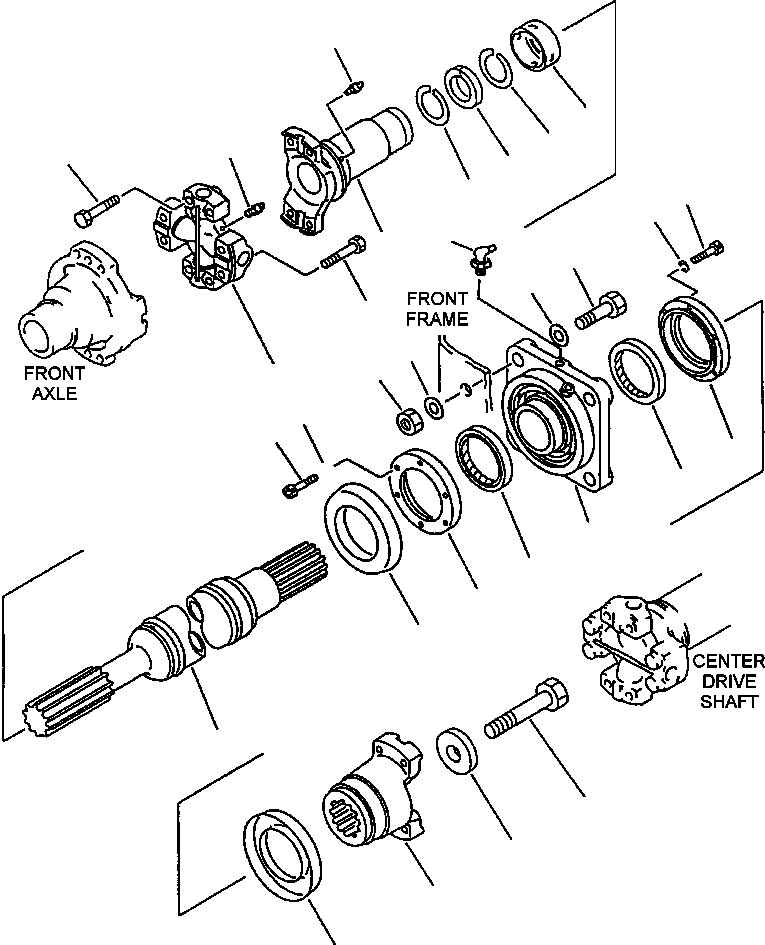 YOKE 8C 424-20-A1160 KOMATSU