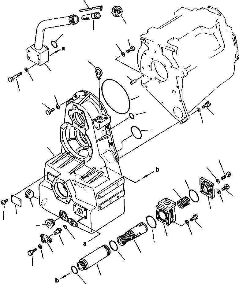 Корпус 424-15-13113 KOMATSU