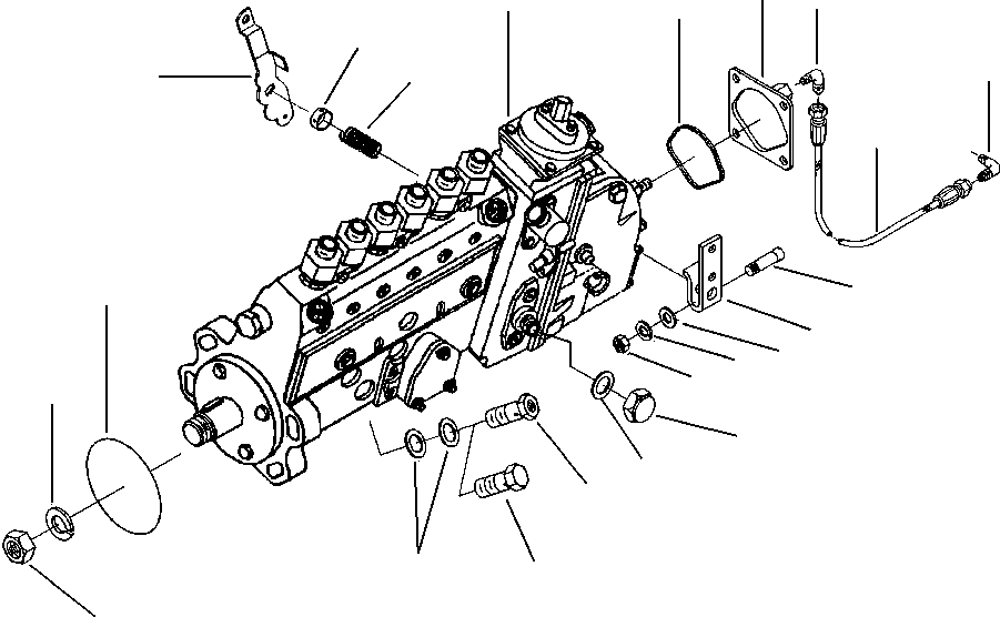 NUT, HEXAGON 6735-71-9190 KOMATSU