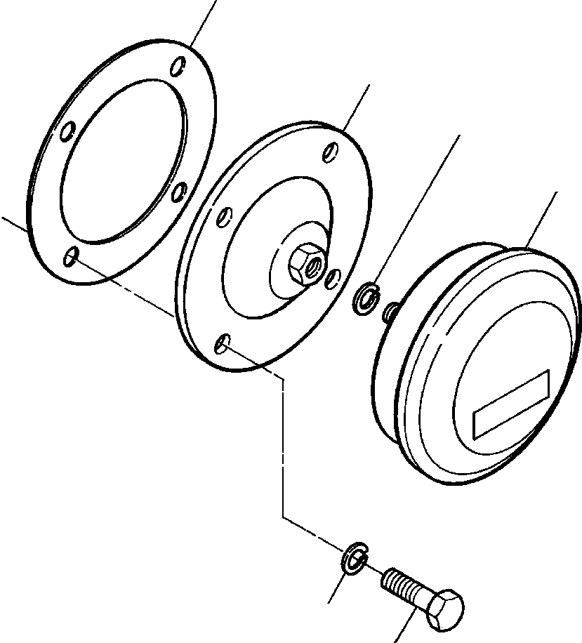 HUBODOMETER - 17.50 X 25 TIRE 154 522 KOMATSU