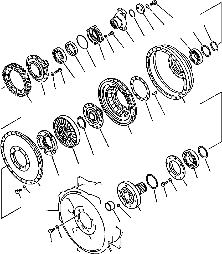 Статор 711-47-32110 KOMATSU