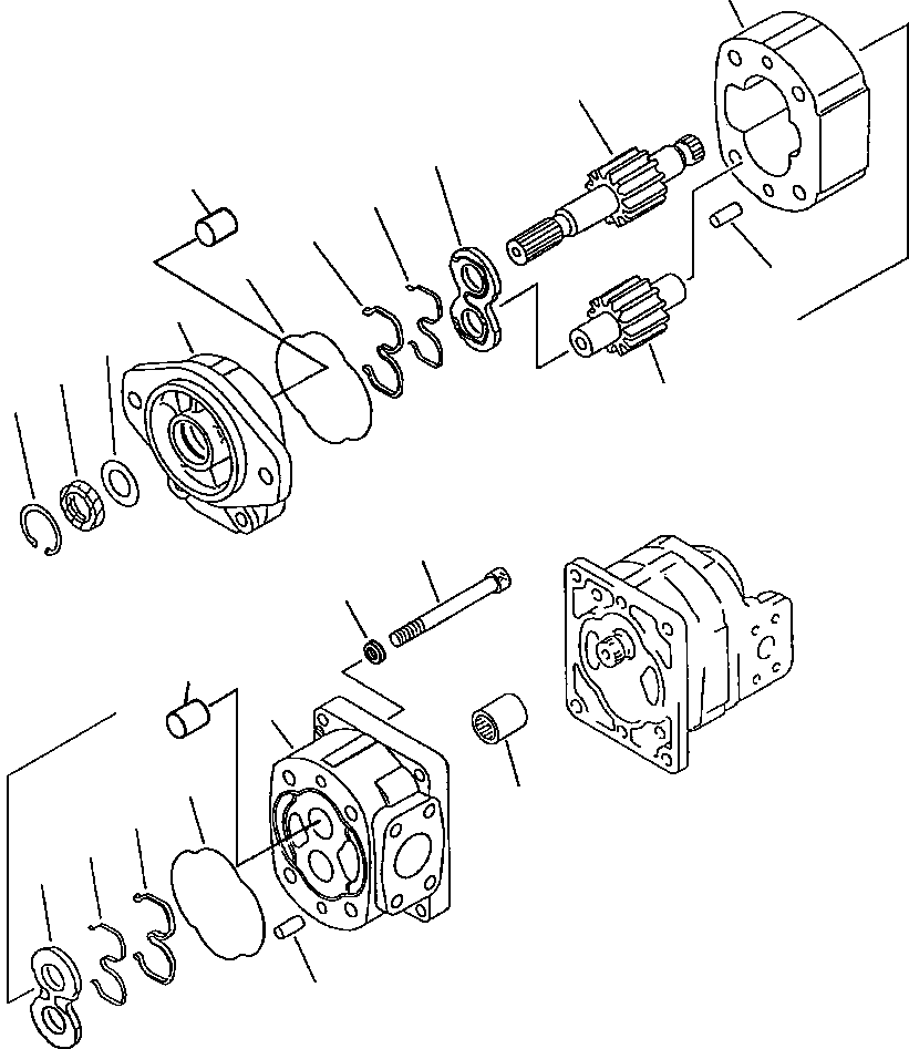 PUMP ASSEMBLY, SWITCH (SAR50) 705-12-34240 KOMATSU