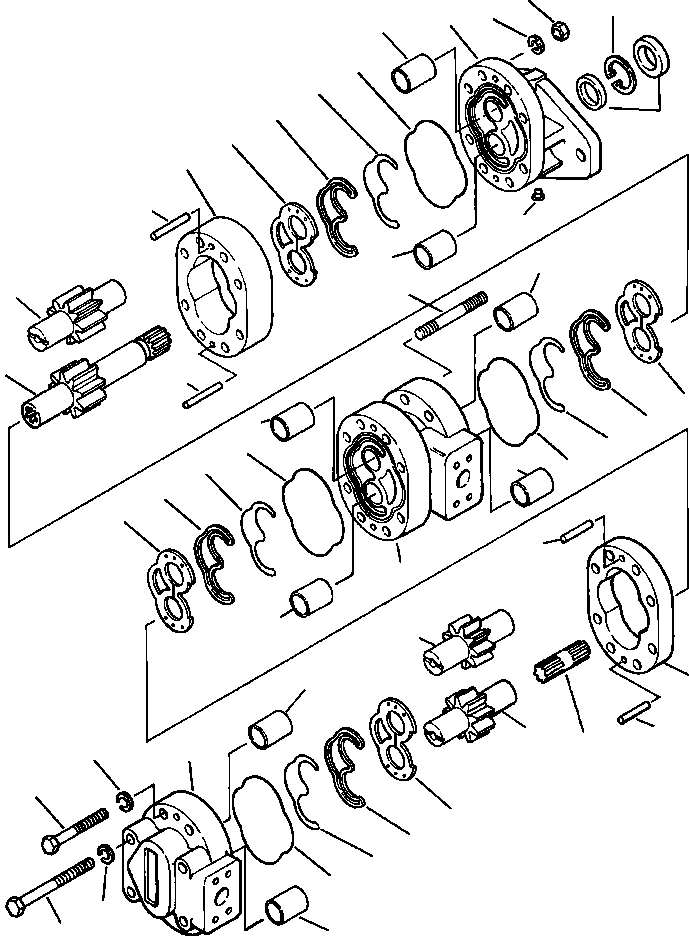PORT SECTION KIT 421-62-A1330 KOMATSU