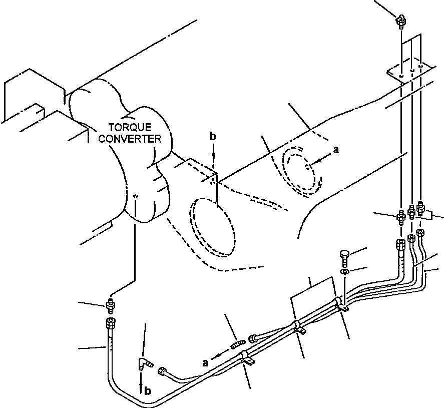 Трубка 421-46-12541 KOMATSU