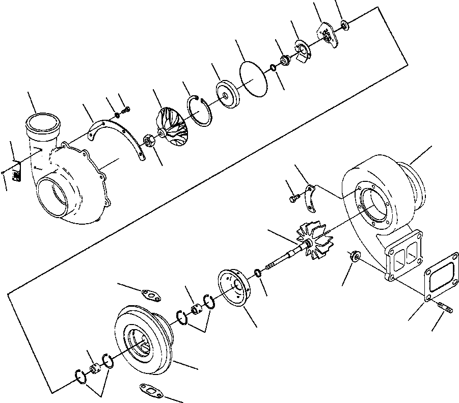 COLLAR, THRUST 1307 080 H1 KOMATSU