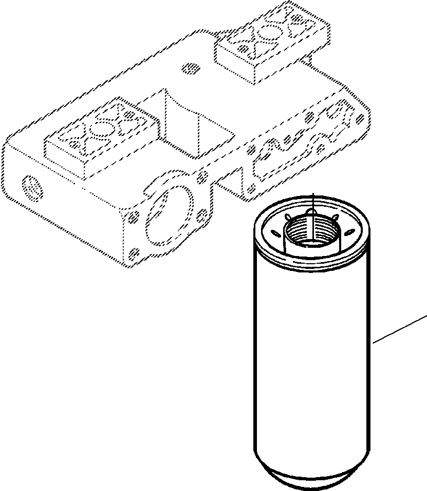 ELEMENT, LUBE OIL FILTER 6742-01-2430 KOMATSU