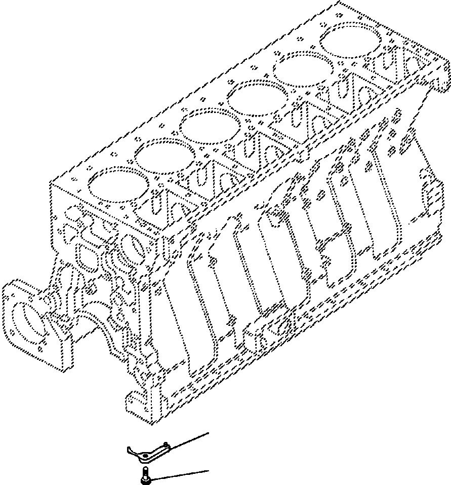 Болт 1296 062 H2 KOMATSU