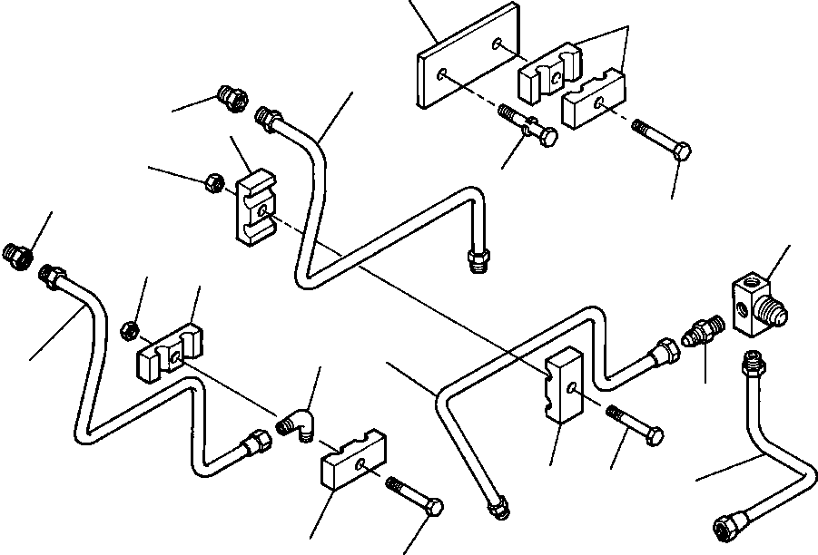 ELBOW, MALE ADAPTER 1238 206 H1 KOMATSU