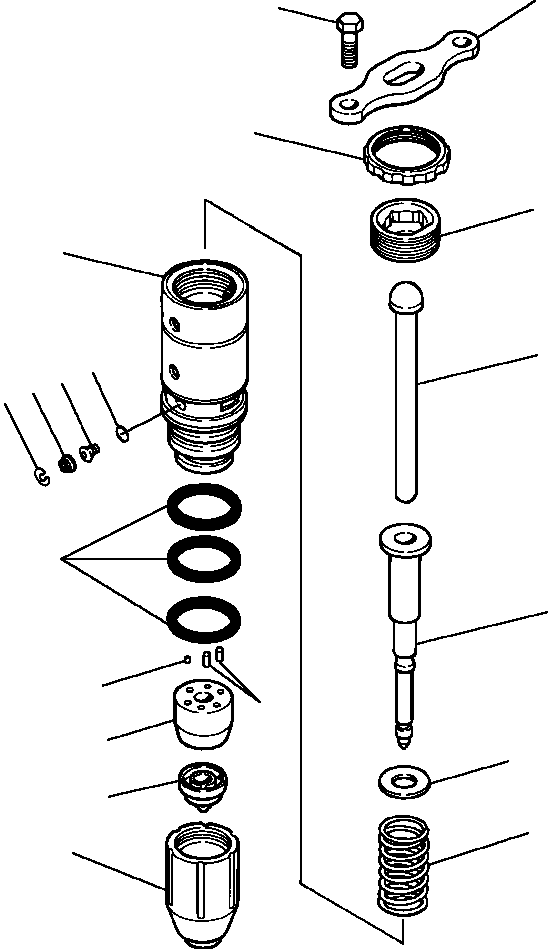 INJECTOR, FUEL 1246 446 H91 KOMATSU