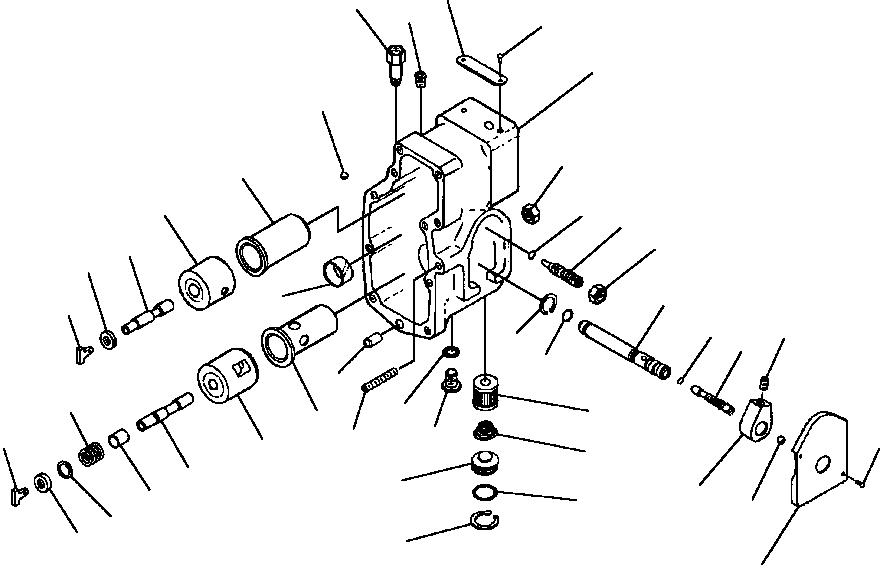 NUT, REGULAR HEXAGON 1250 262 H1 KOMATSU