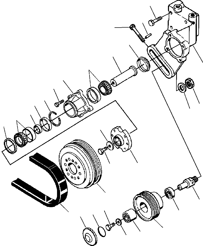 Плоская шайба 1246 285 H1 KOMATSU