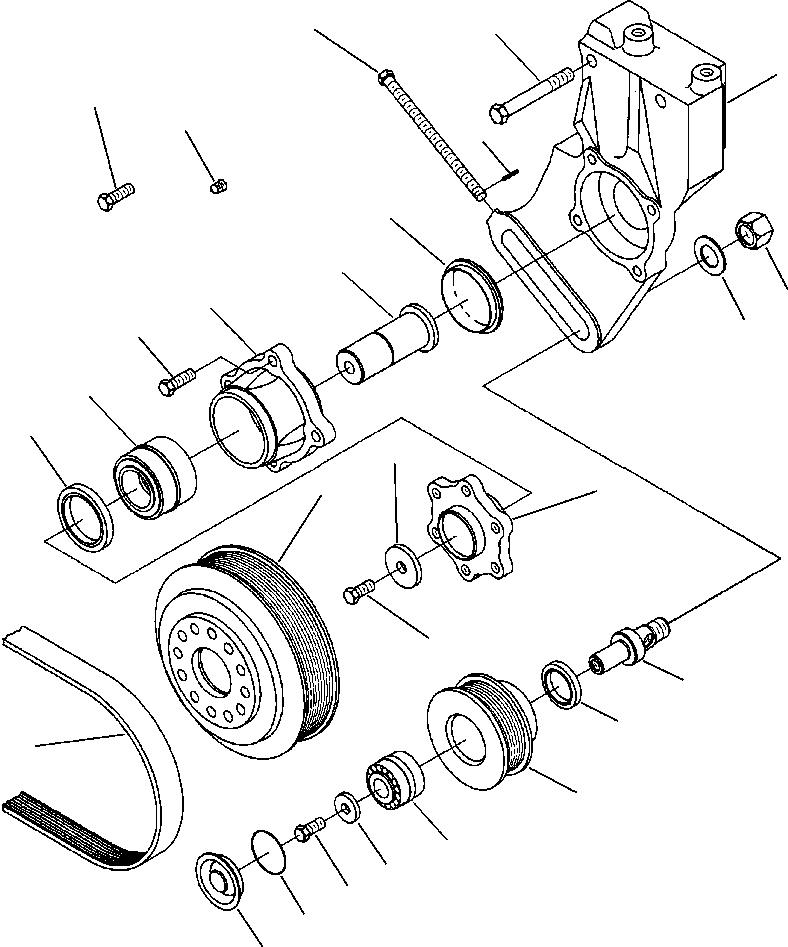Роликоподшипник 1304 778 H1 KOMATSU