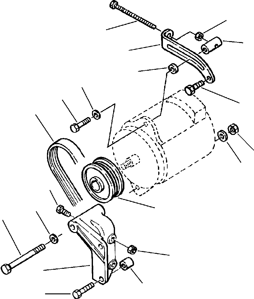 LINK, ADJUSTING 1246 261 H1 KOMATSU