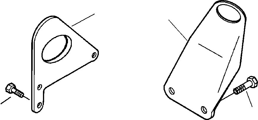 BRACKET, LIFTING - REAR 1246 336 H2 KOMATSU