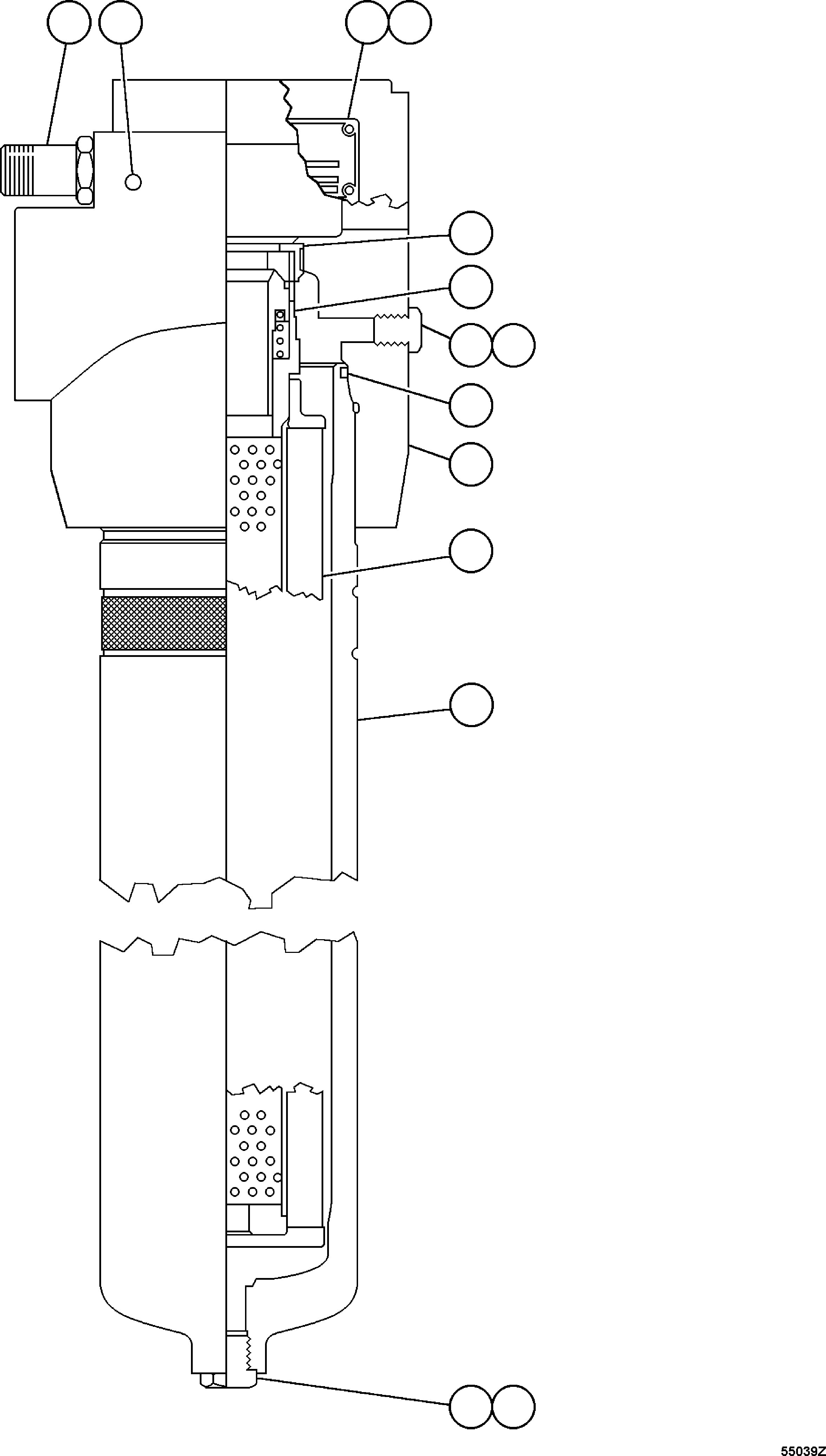 фильтрующий элемент AK3572 KOMATSU