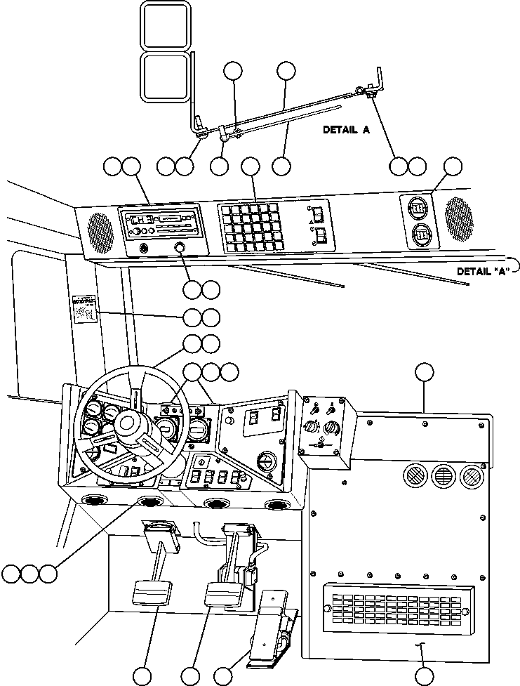 CABLE, ANTENNA EXTENSION PB9916 KOMATSU