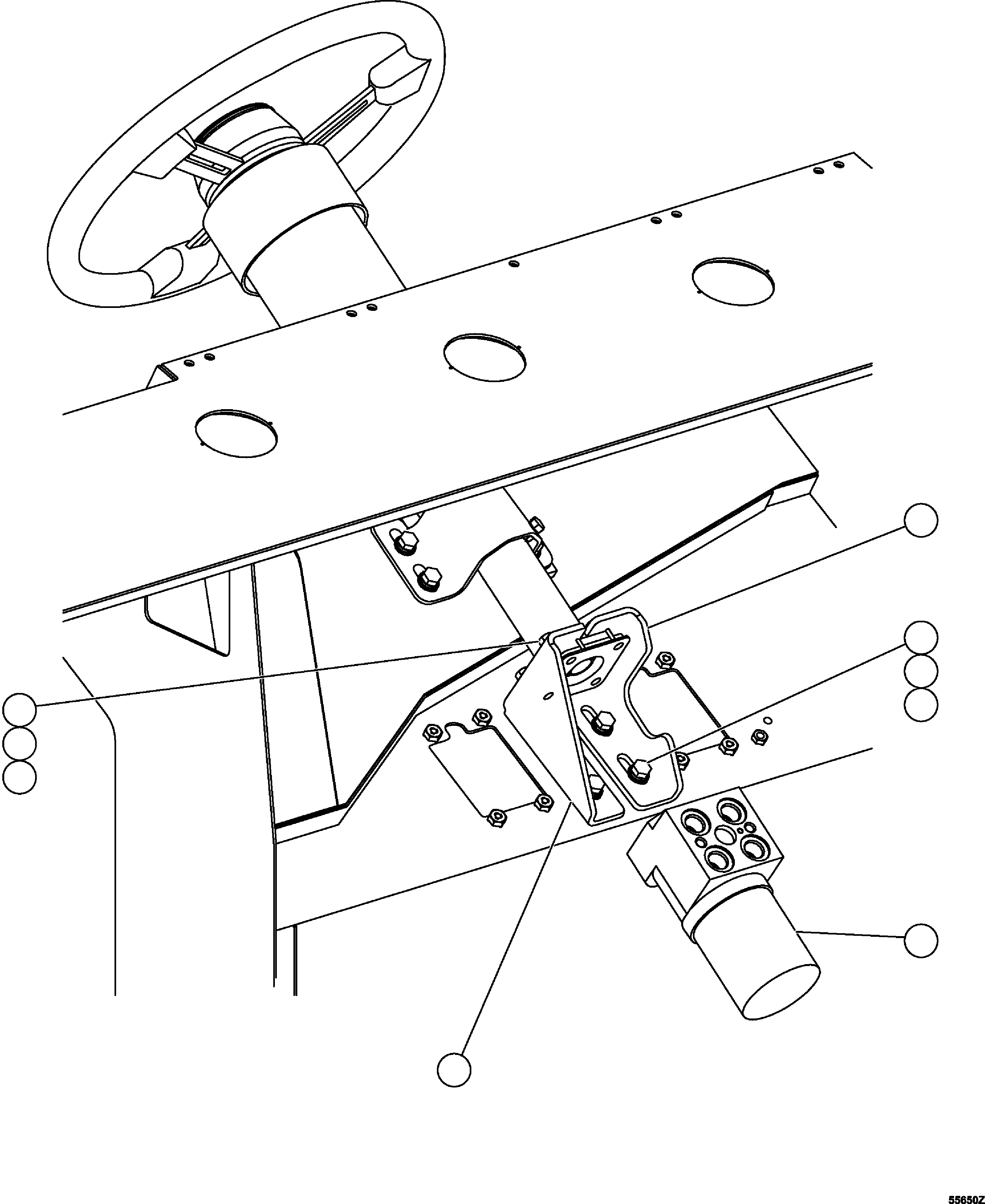 STEERING,CONTROL VALVE (PB6905) KOMATSU