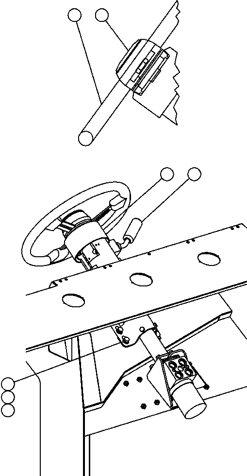 MULTI-FUNCTION SWITCH ASSEMBLY PC1709 KOMATSU