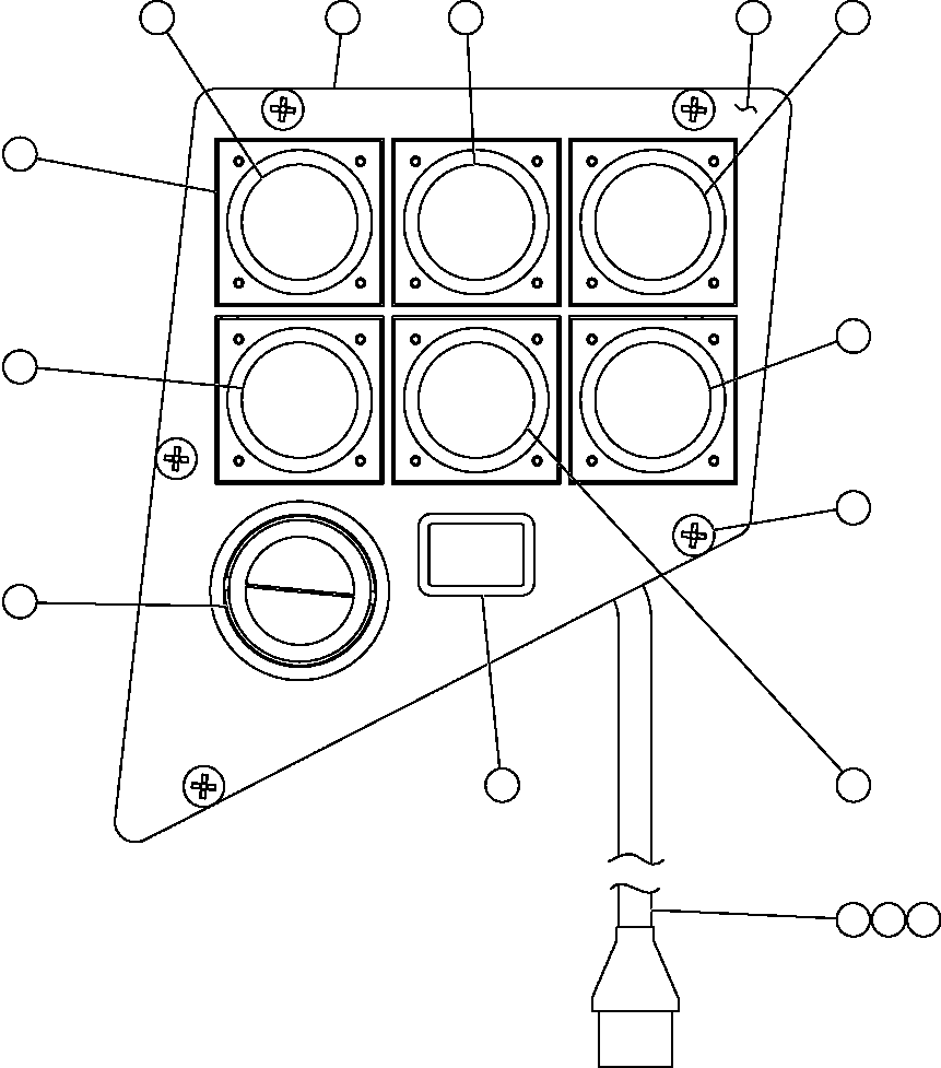 INSERT, BLANK PB6982 KOMATSU