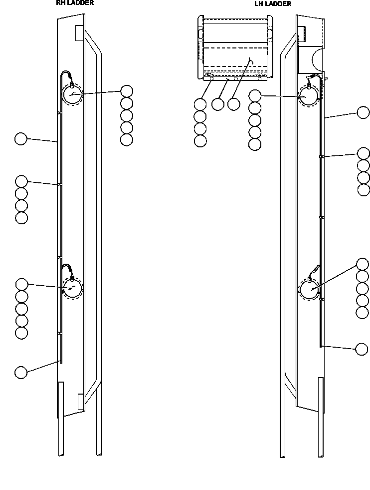 MUD FLAP, LADDER - L.H. EF4941 KOMATSU