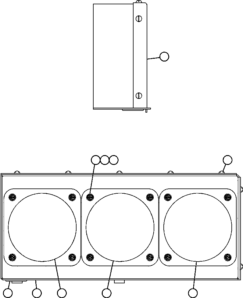 INDICATOR LIGHT ASSEMBLY - PLM III (SEE FIG 55692) EL4747 KOMATSU