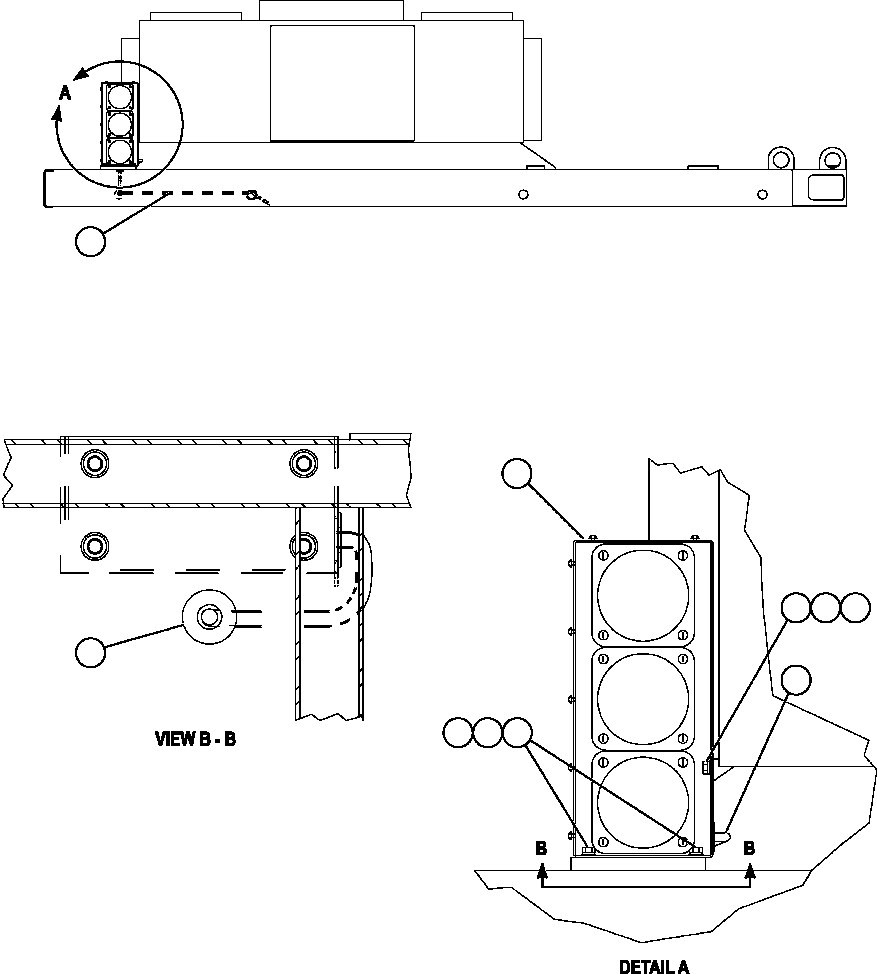 HARNESS - R.H. PLM LIGHT EL0393 KOMATSU