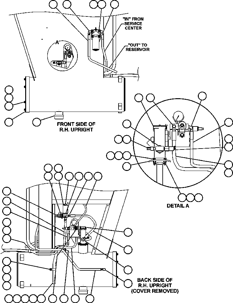 Трубный фитинг F6769 KOMATSU