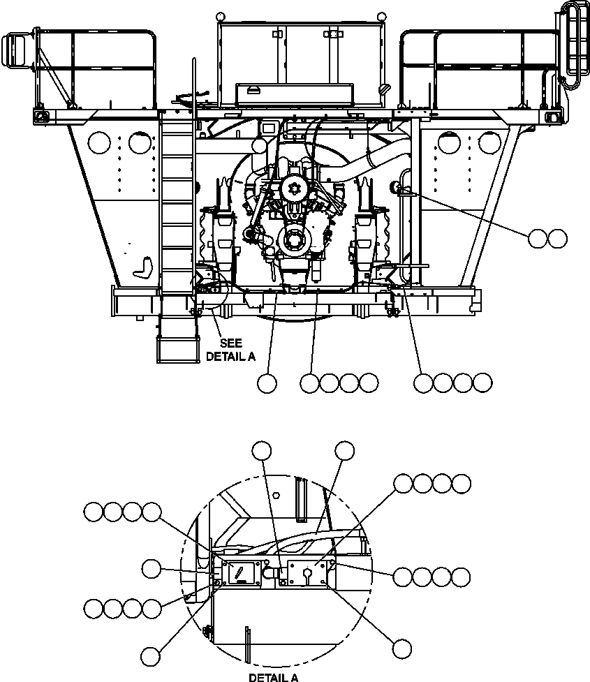 HARNESS, L.H. UPRIGHT EL3743 KOMATSU