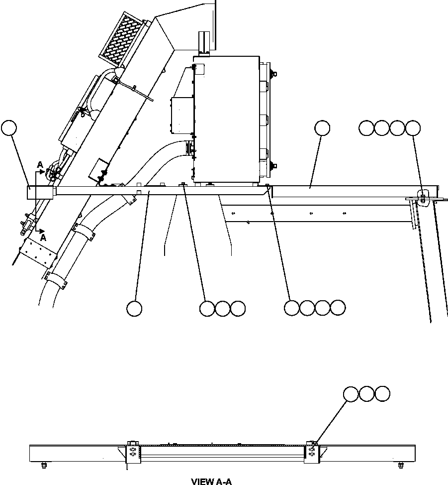 DECK, REAR CENTER EB9388 KOMATSU