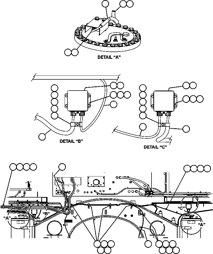 Кабель EJ9258 KOMATSU