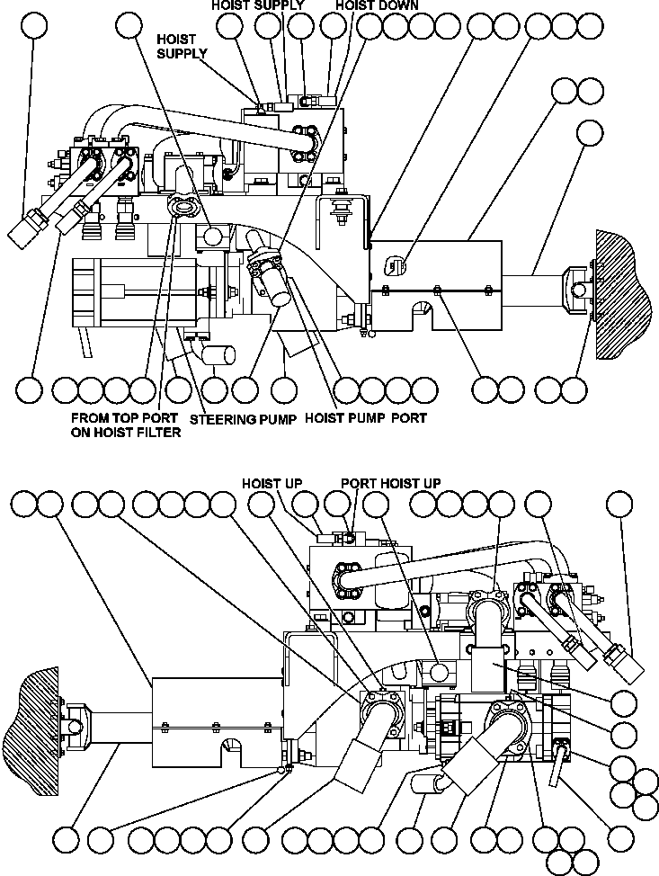 ADAPTER, FLANGE EF8352 KOMATSU