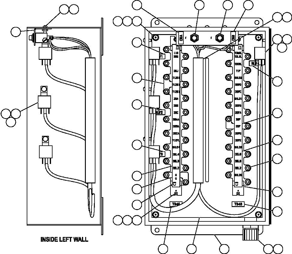 BOX, JUNCTION EL4787 KOMATSU