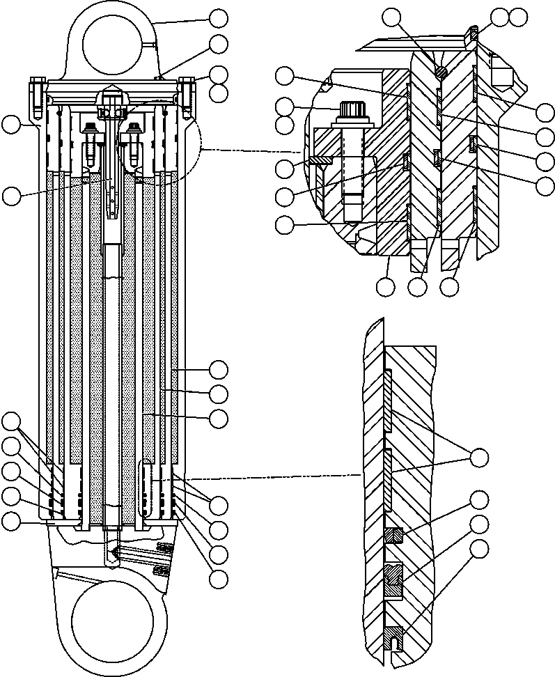 Грязесъёмник штока - 6.00 (1) PB6434 KOMATSU