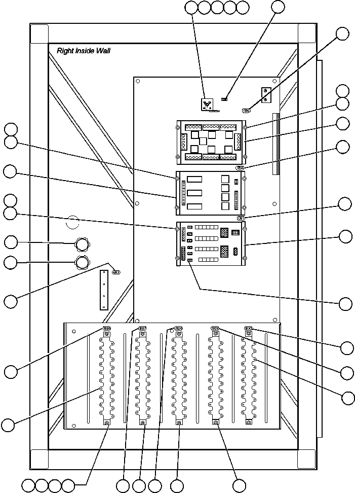 HARNESS - CAB & JUNCTION BOX EF9764 KOMATSU