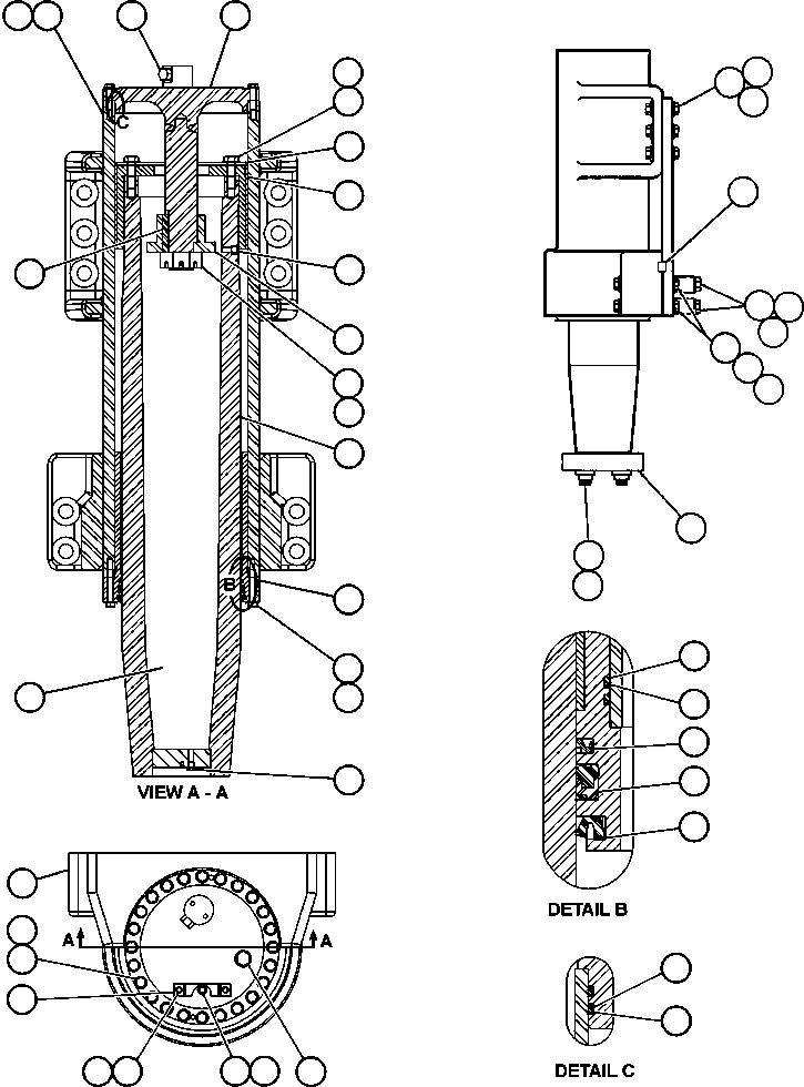 Винт с головкой - 1 1/2" - 6NC X 10 3/4" EB2080 KOMATSU