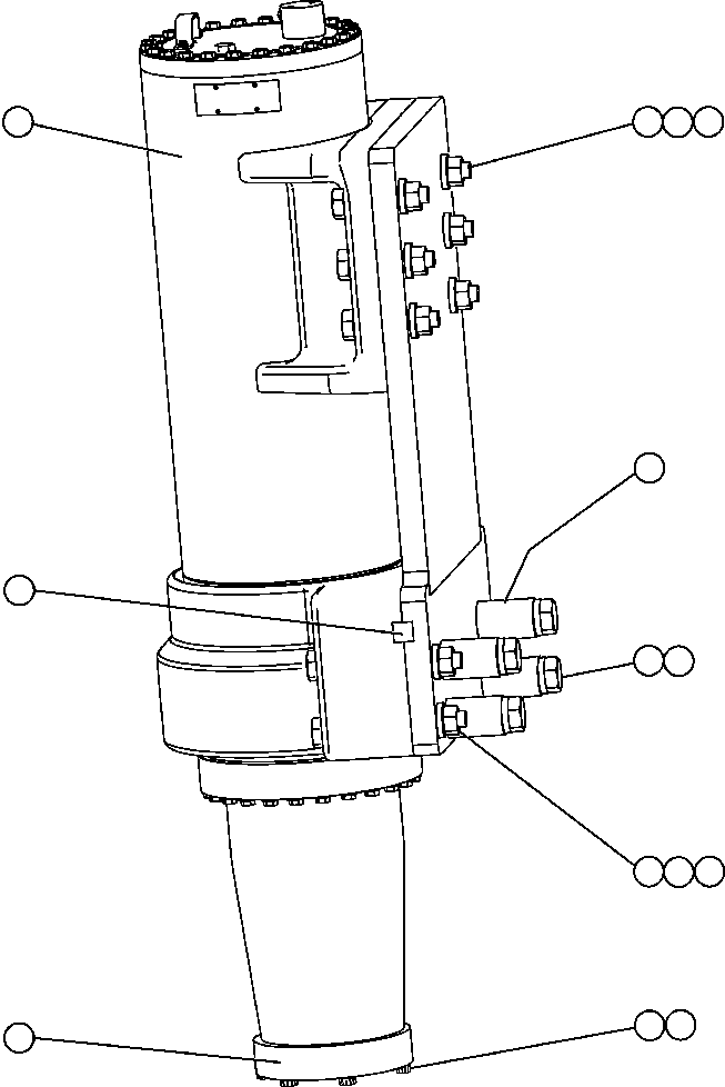 FRONT SUSPENSION ASSEMBLY (SEE FIG 55812) EJ9952 KOMATSU