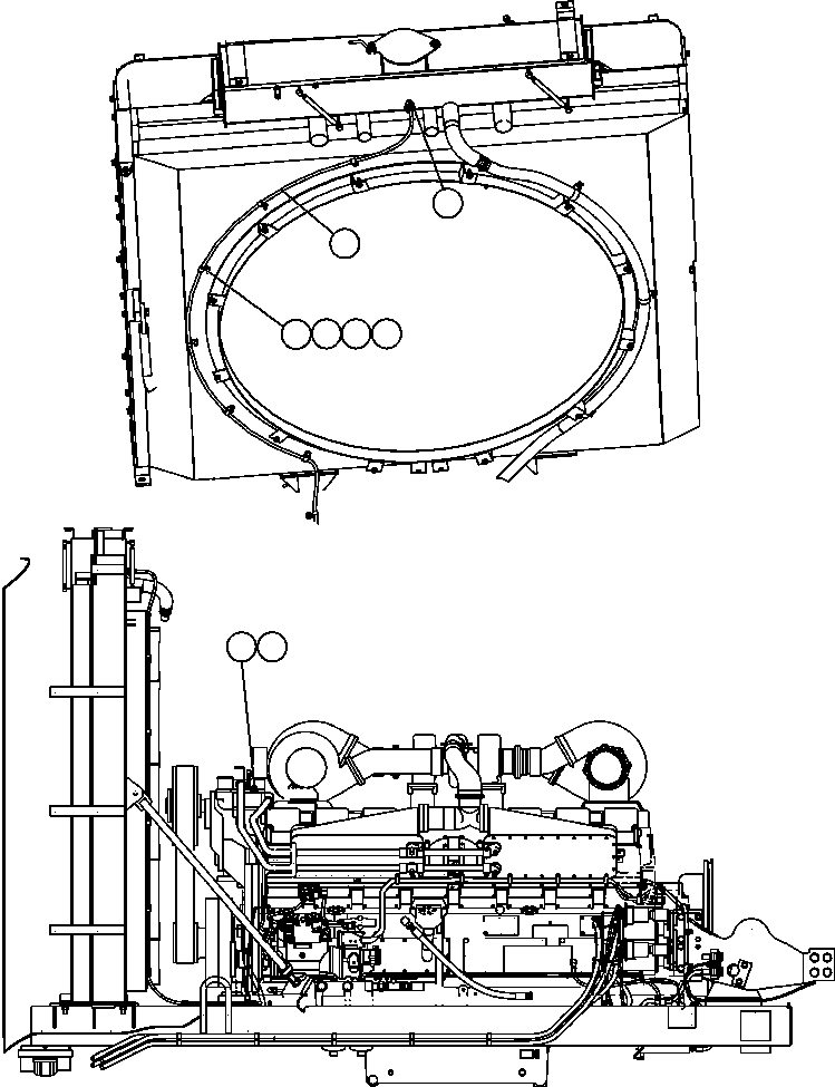 SWITCH, COOLANT LEVEL XA3603 KOMATSU