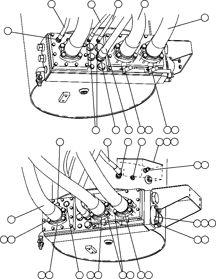 PLUG, FLANGE PC1438 KOMATSU