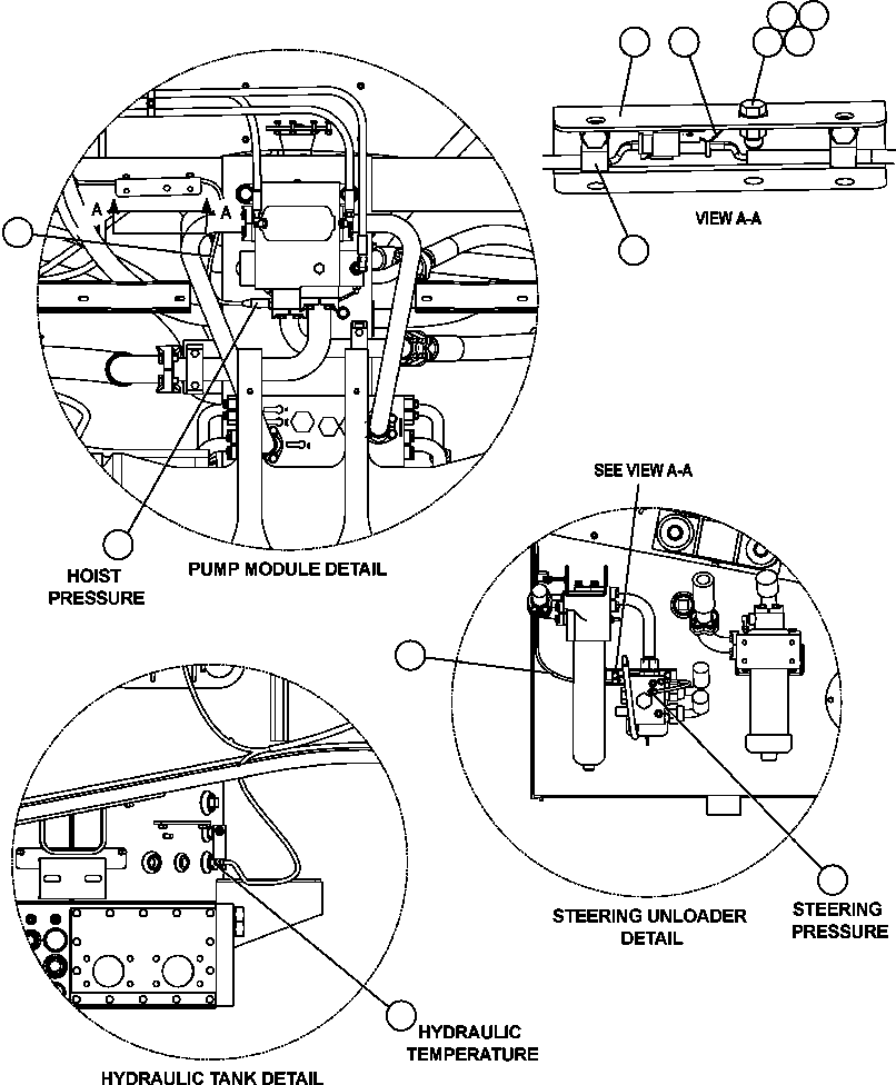 HARNESS - VHMS EXTERNAL EL8719 KOMATSU
