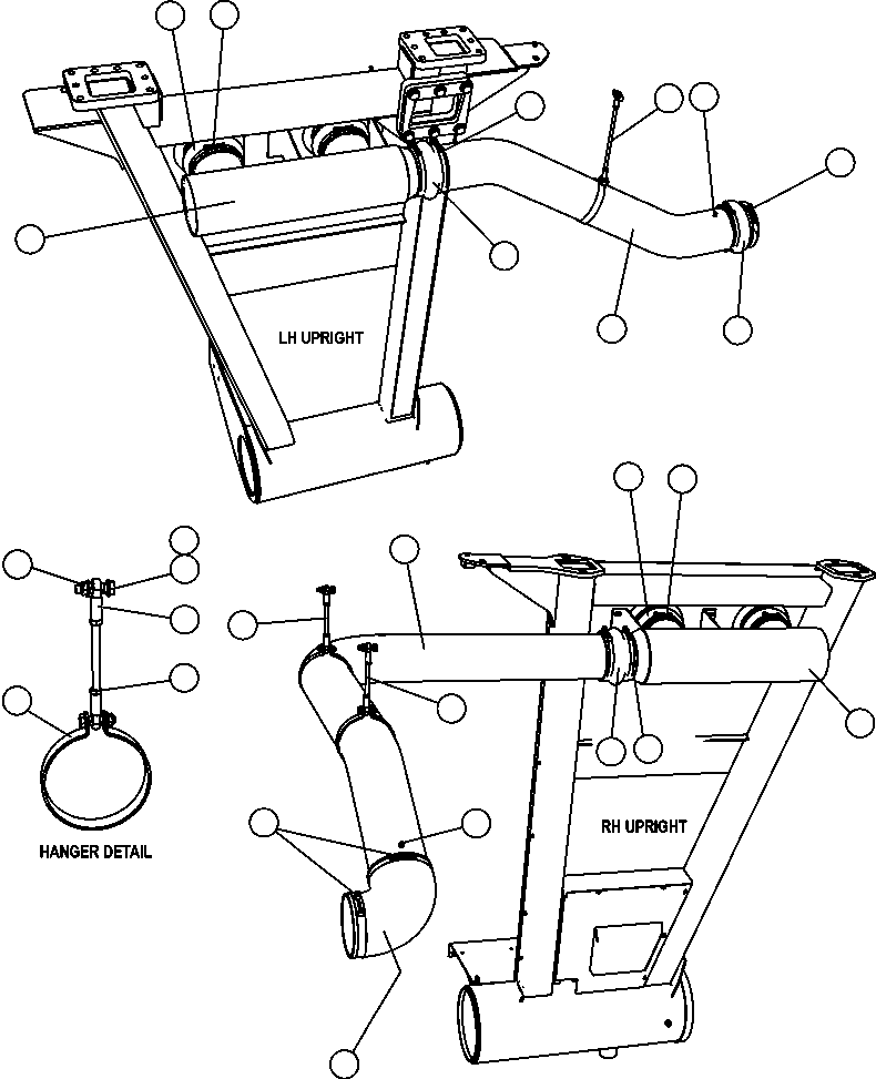 TUBE - R.H. EF5720 KOMATSU