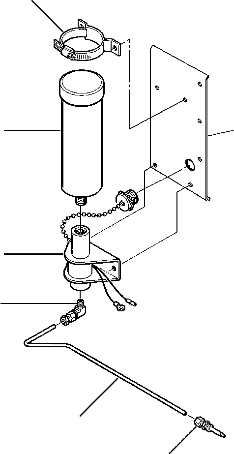 PLATE, CYLINDER MOUNTING 425-06-A2120 KOMATSU