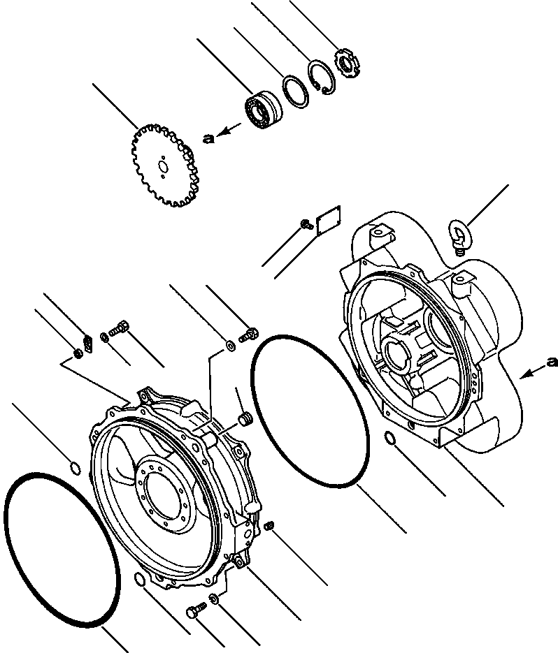 O-RING, BETWEEN HOUSINGS 07000-65460 KOMATSU