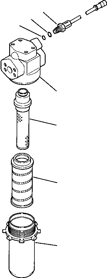 O-RING, INDICATOR (2) BF2367 KOMATSU