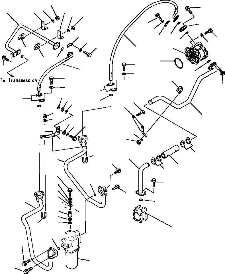 Шланг 07298-01008 KOMATSU