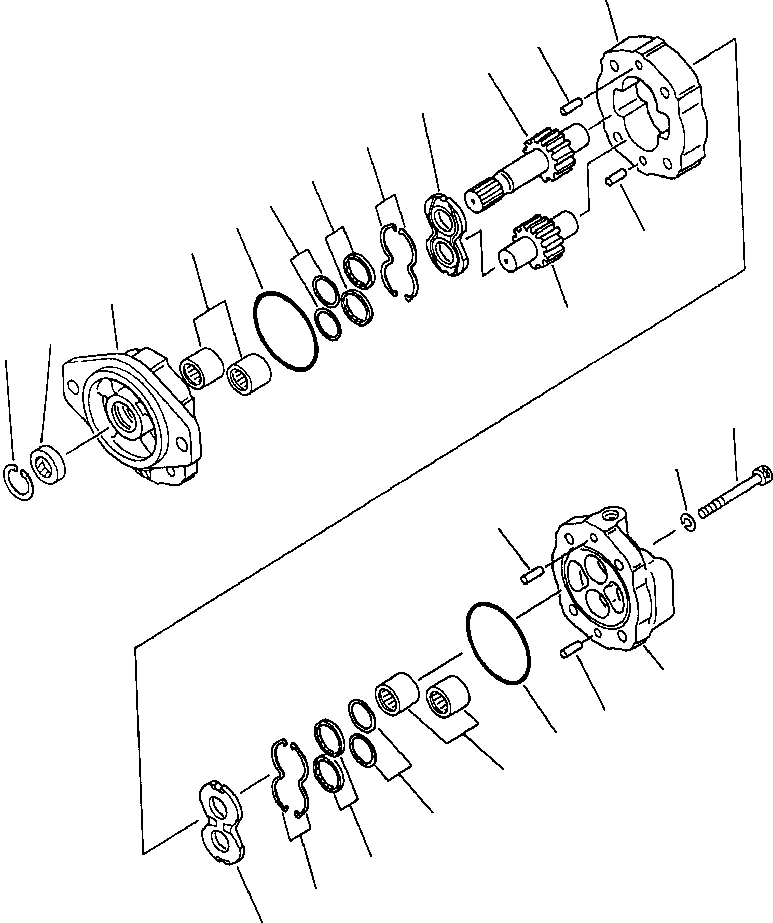 Подшипник игольчатый 07435-66181 KOMATSU