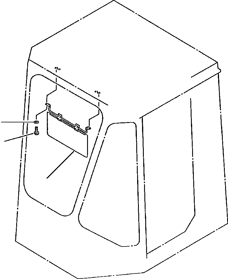 SUN VISOR 419-56-11251 KOMATSU