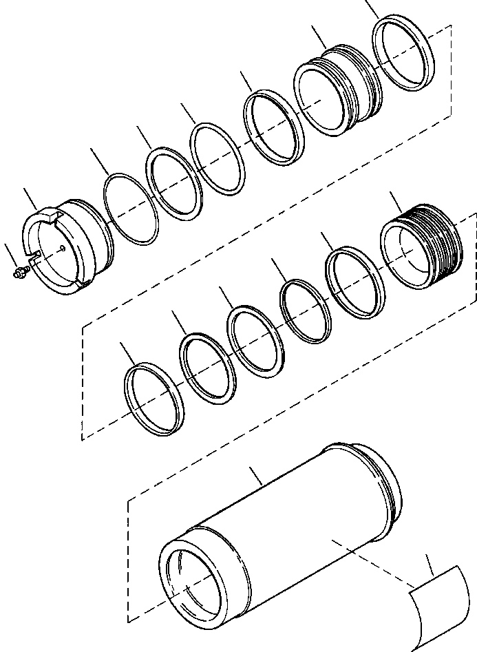 Уплотнительное кольцо круглого сечения 707-34-10150 KOMATSU